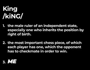 Definition Collection: “King”