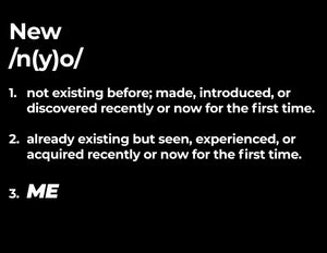 Definition Collection: “New”