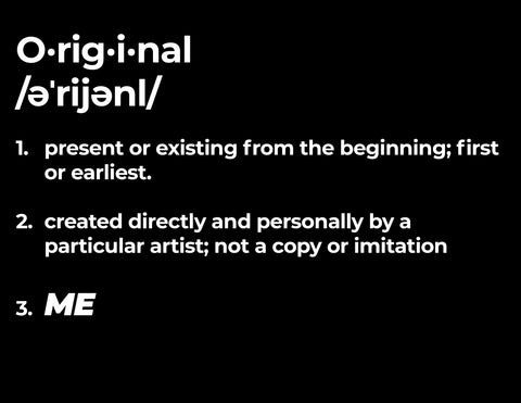 Definition Collection: “Original”