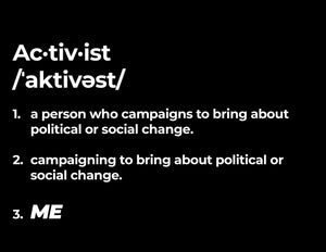 Definition Collection: “Activist”