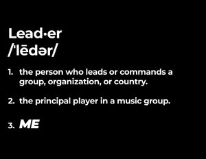 Definition Collection: "Leader"