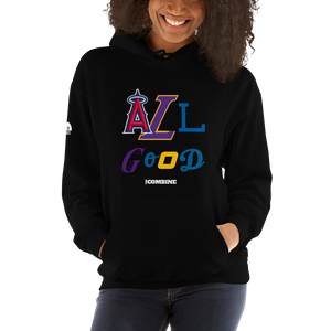 THE COMBINE "ALL GOOD" ( L.A. LOVE) STACKED Unisex Hoodie