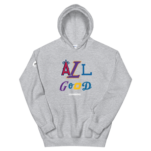 THE COMBINE "ALL GOOD" ( L.A. LOVE) STACKED Unisex Hoodie